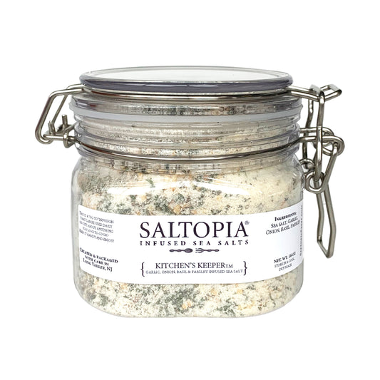 Garlic & Herbs Salt: KITCHEN'S KEEPER 16oz