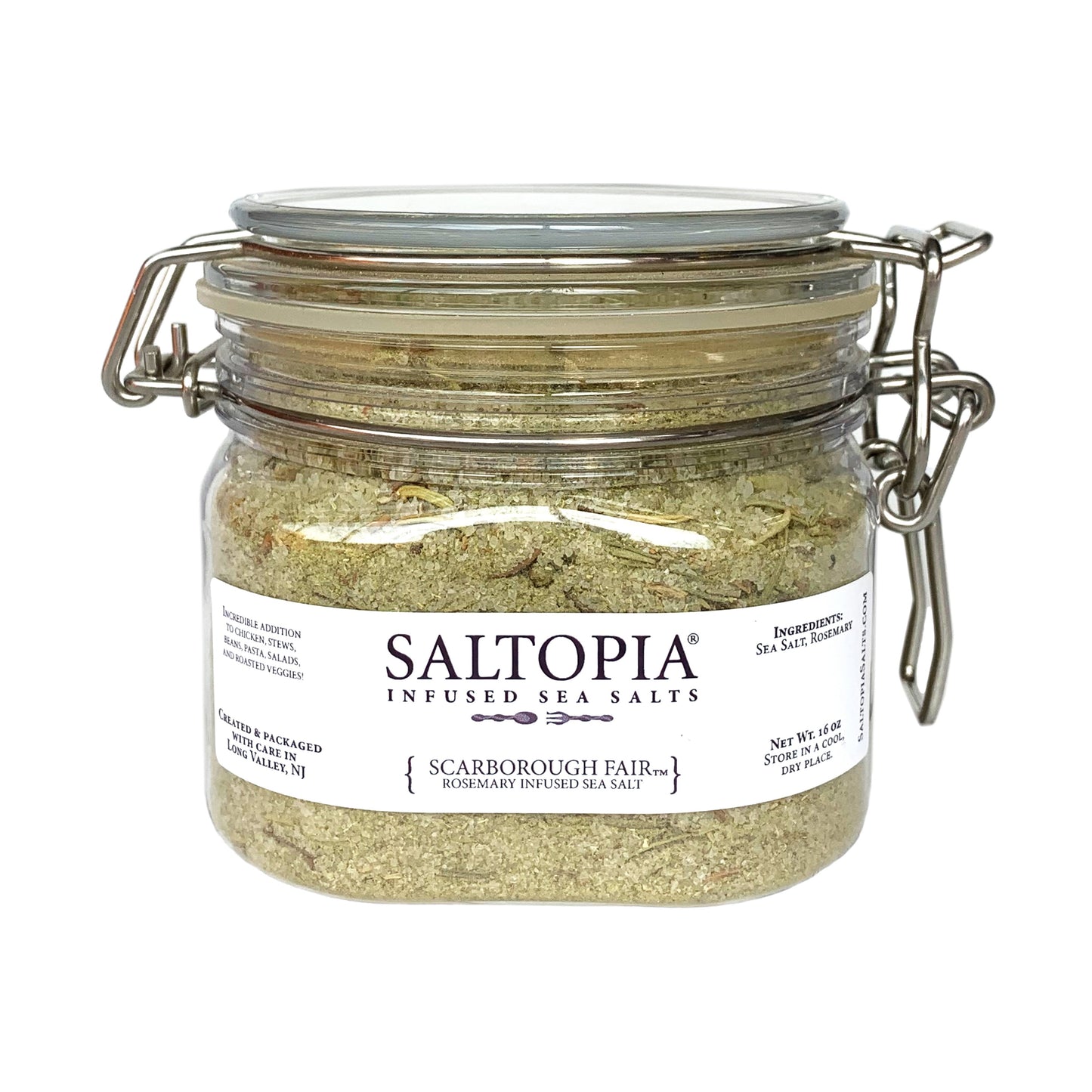 Rosemary Salt: SCARBOROUGH FAIR 16oz