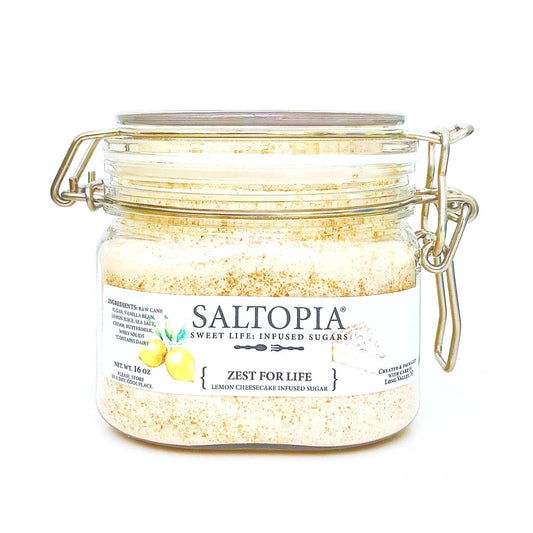 Lemon Cheesecake Sugar: ZEST FOR LIFE