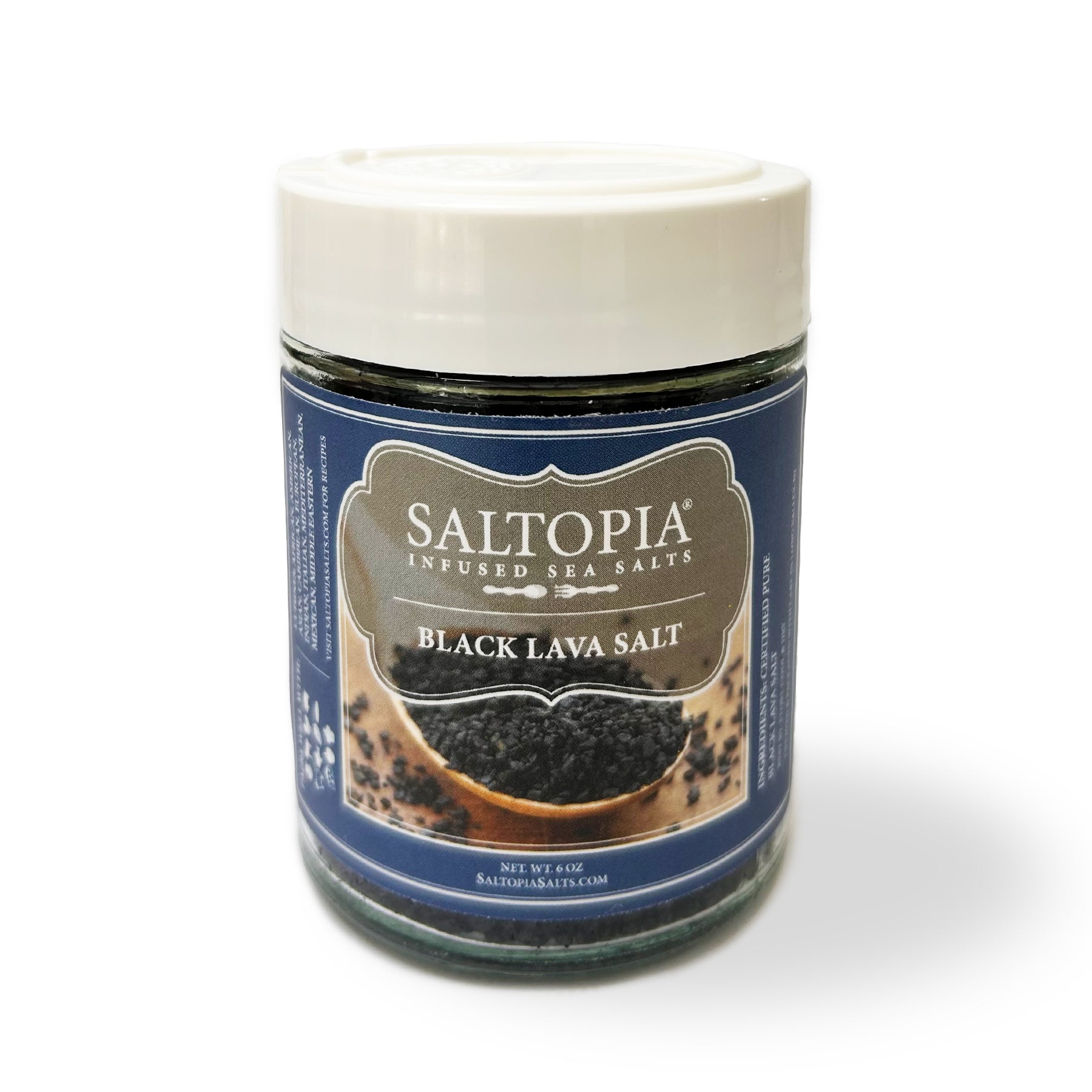 Black Lava Salt – Premium Hawaiian Sea Salt – SALTOPIA Infused Sea