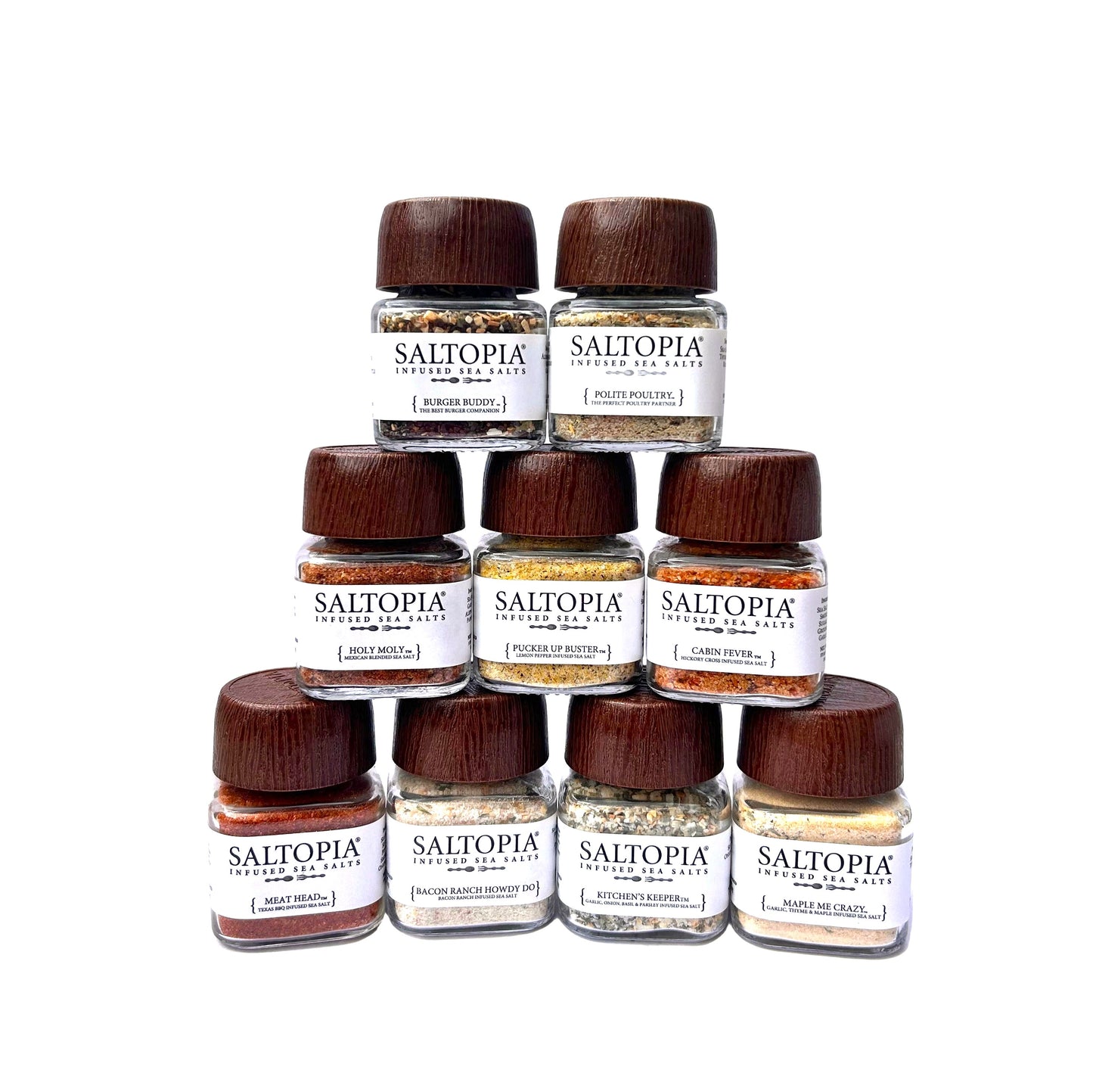 Let's Meat Seasoning: Ultimate Carnivore Salts 28 Piece Gift Set