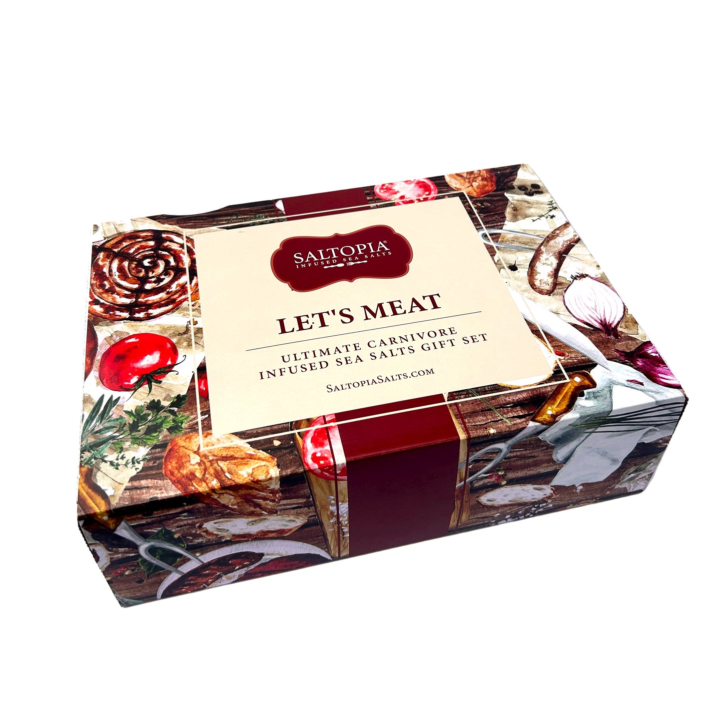 Let's Meat Seasoning: Ultimate Carnivore Salts 28 Piece Gift Set
