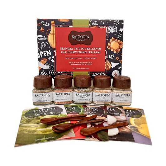 Italian Food Lovers 5 Jar Gift Set: MANGIA TUTTO ITALIANO