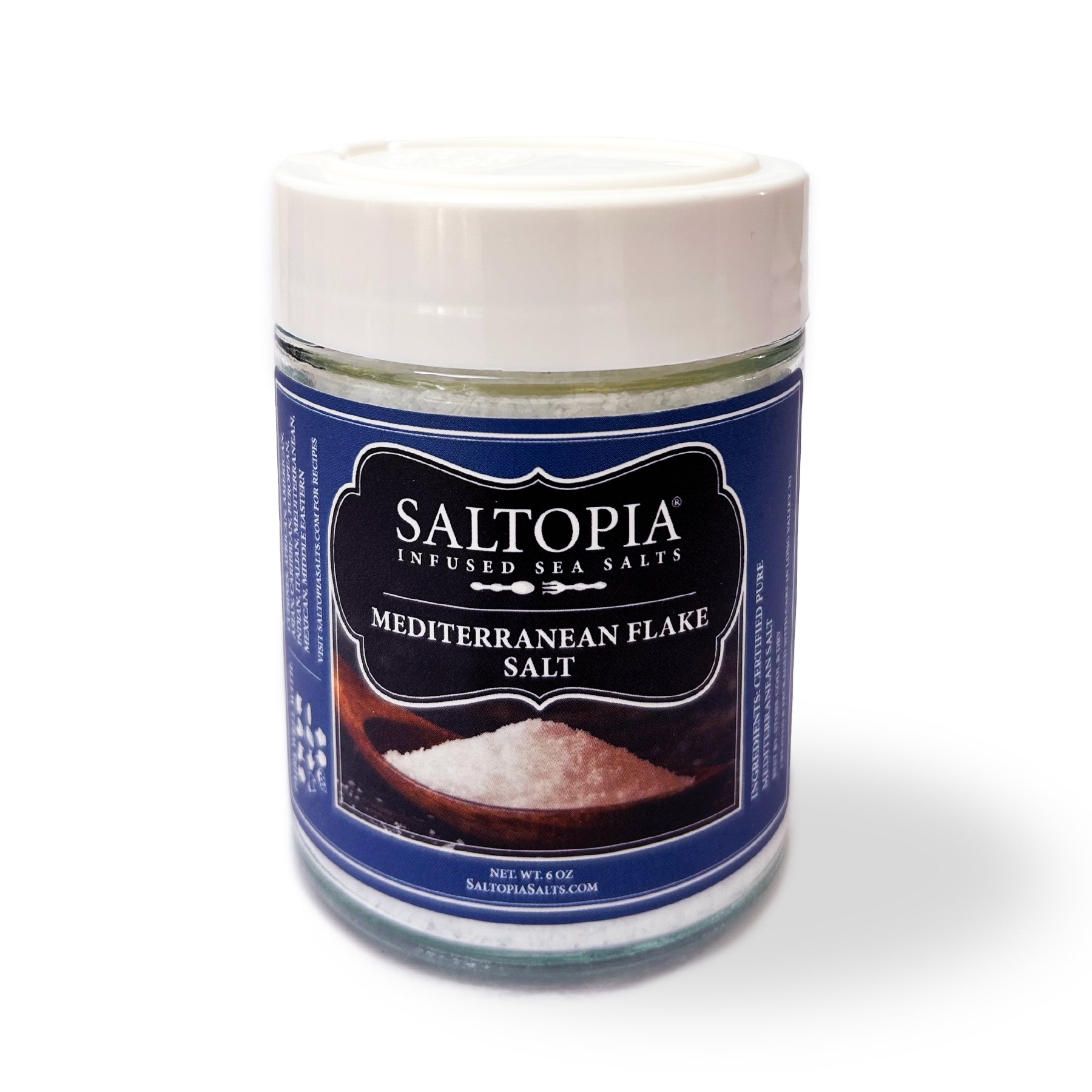 MEDITERRANEAN FLAKE SALT – SALTOPIA Infused Sea Salts