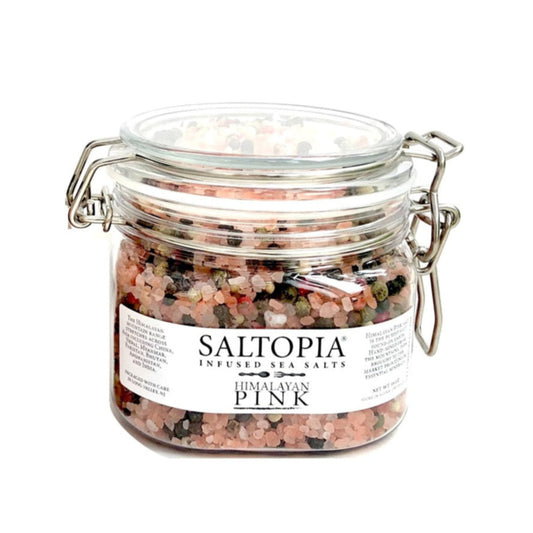 Great for Grinding Salts: Pink Himalayan & Gourmet Peppercorn REFILL jug ONLY