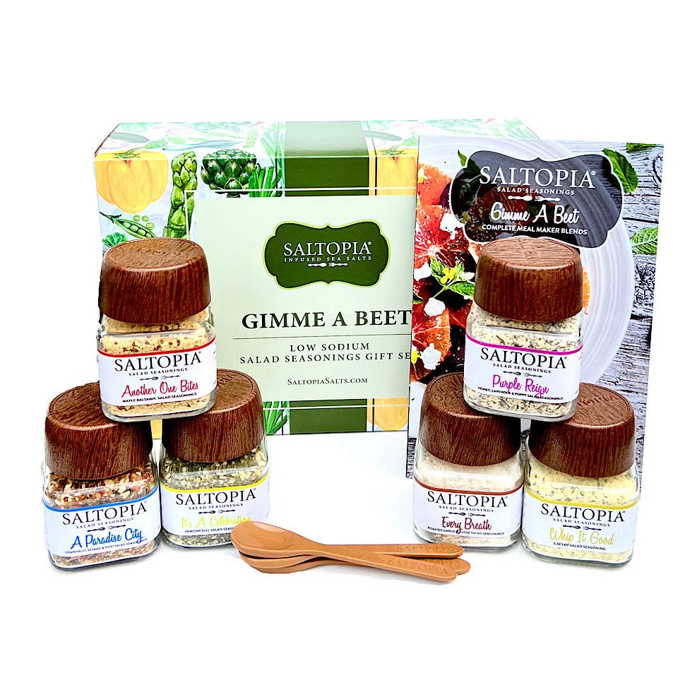 SALAD SEASONINGS: "GIMME A BEET" tm Low Sodium Set