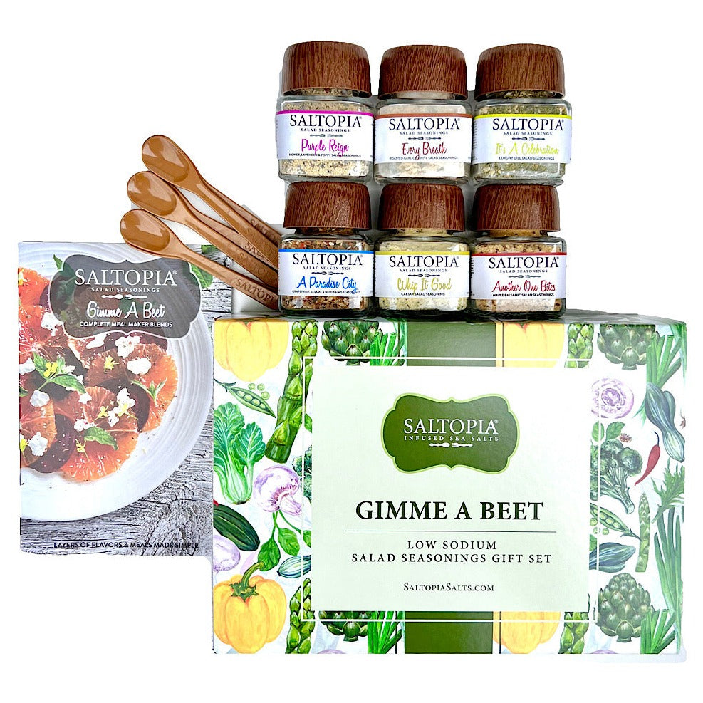 SALAD SEASONINGS: "GIMME A BEET" tm Low Sodium Set