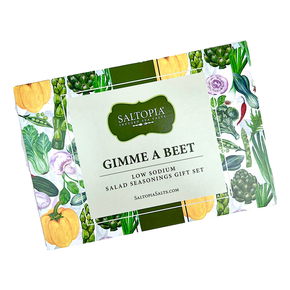 SALAD SEASONINGS: "GIMME A BEET" tm Low Sodium Set