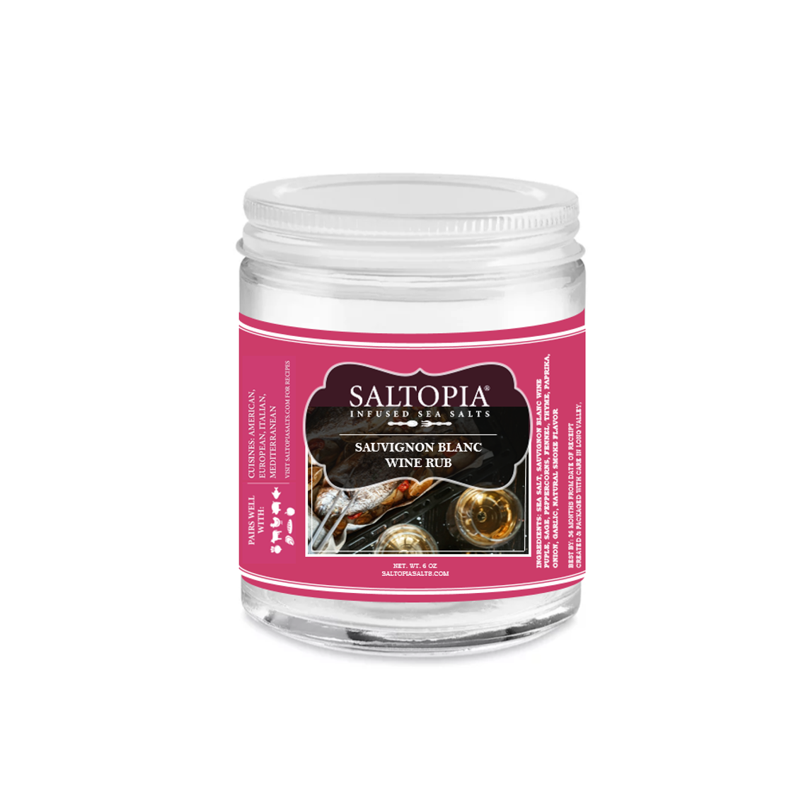 Sauvignon Blanc - Wine Infused Dry Rub