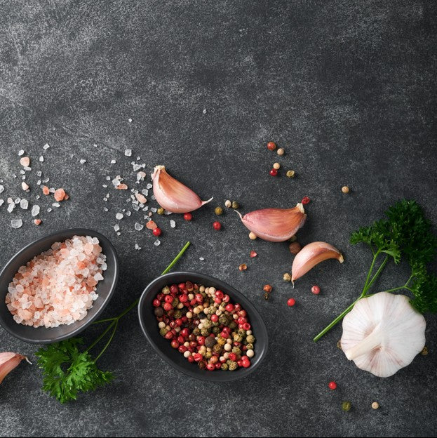 SALT PEPPER & GARLIC
