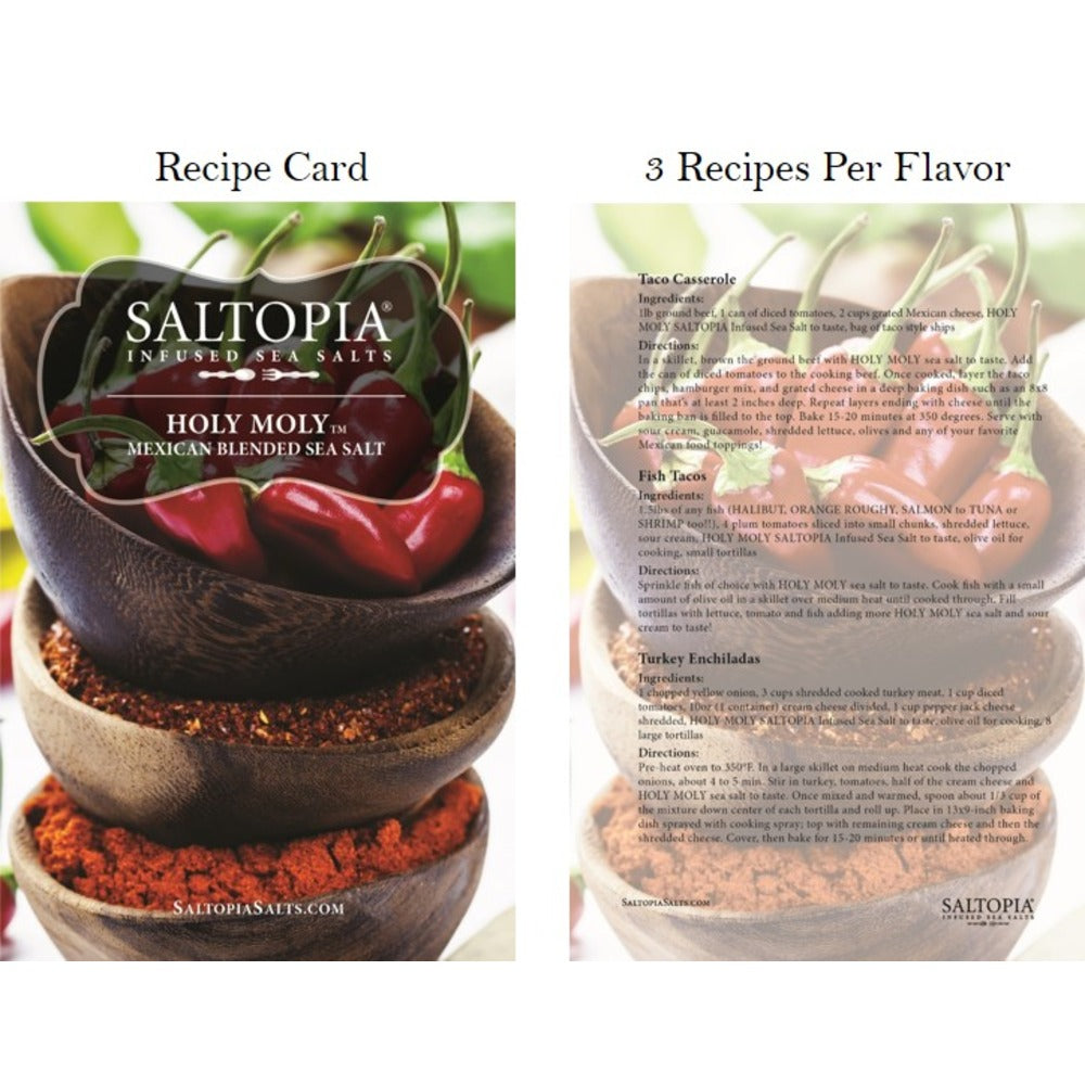 Mexican Food Lovers 5 Jar Gift Set: TACO'CLOCK