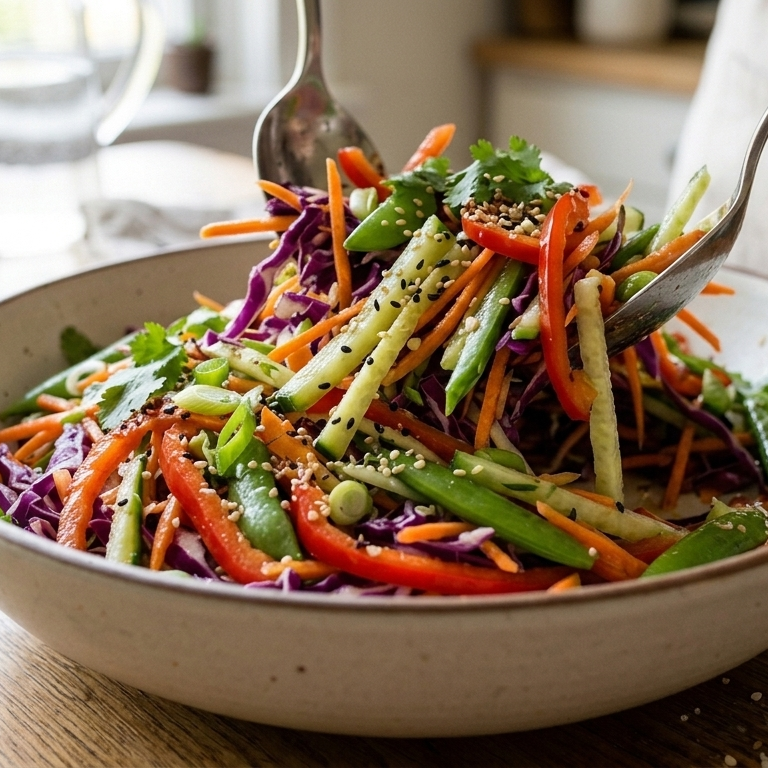 Thai Salad with Korean BBQ Salt