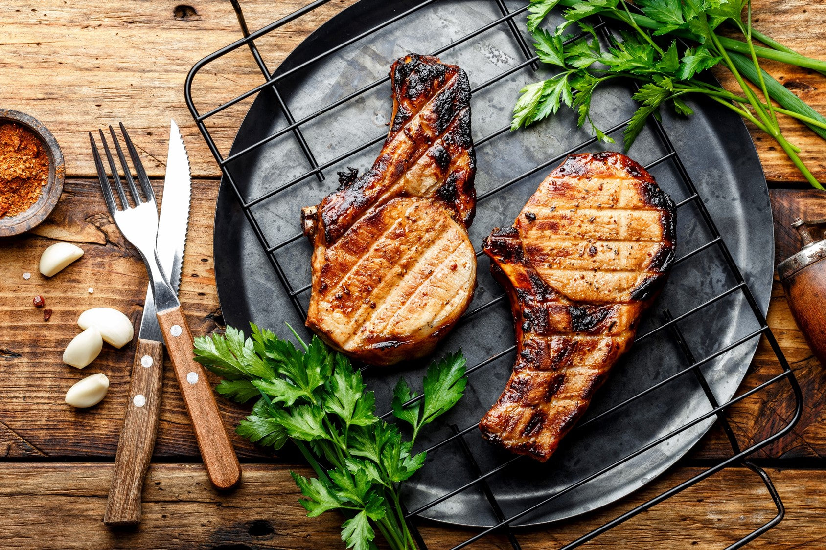 Pork Loin, Rib Roast & Chops