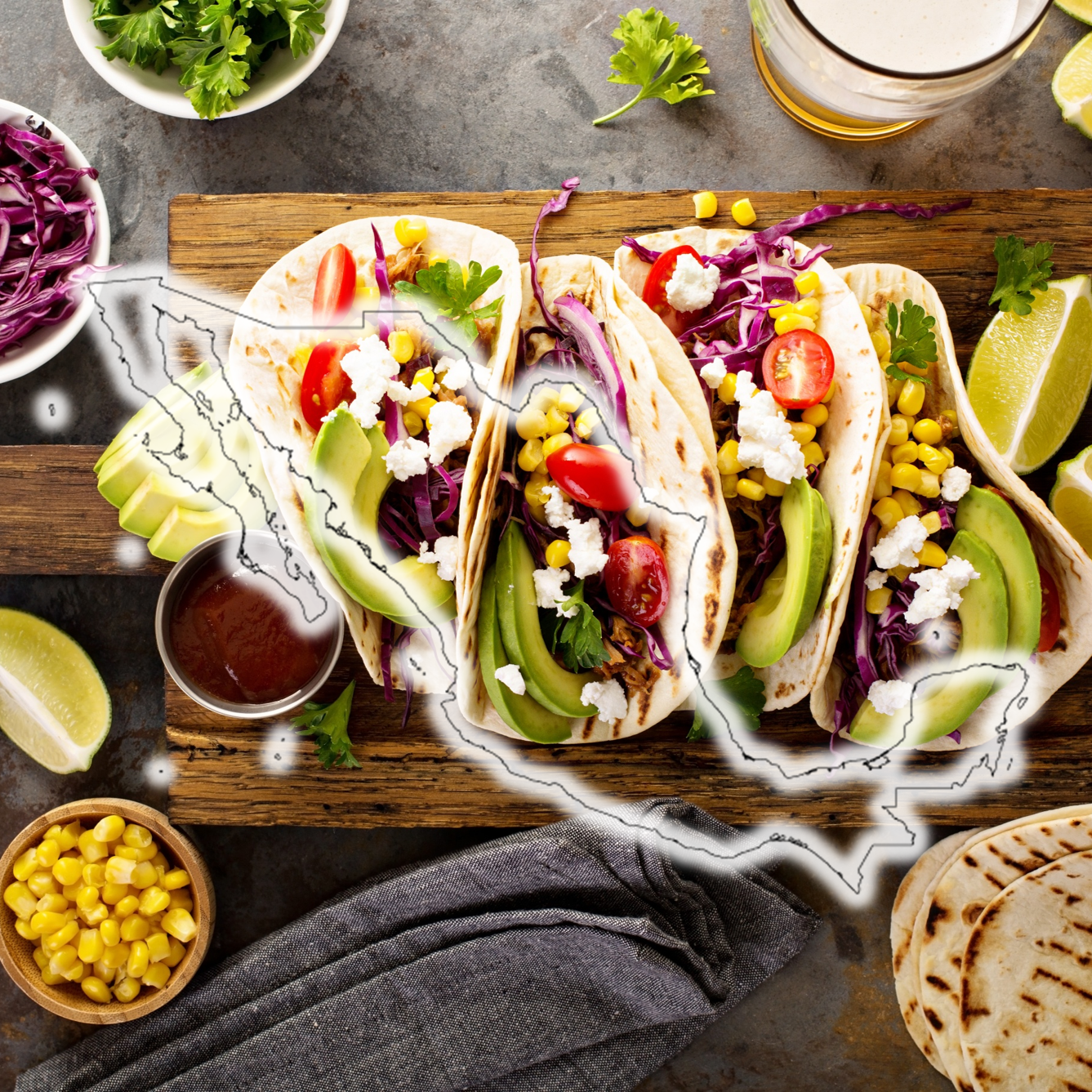 SALTOPIA infused sea salts and gourmet seasonings for authentic Mexican cuisine including tacos, carne asada, enchiladas, and mole dishes.