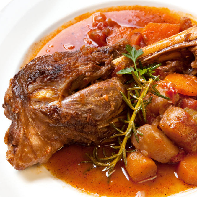 A slow-roasted lamb shoulder seasoned with SALTOPIA infused sea salt, tender and golden