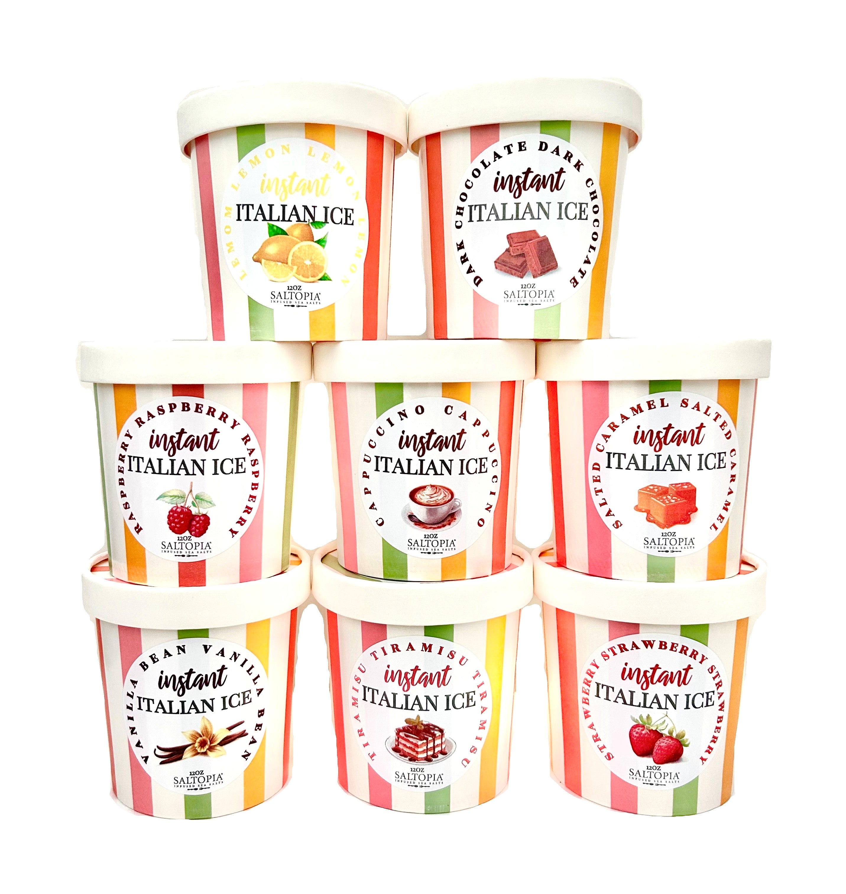 Italian Ice 8 Flavors