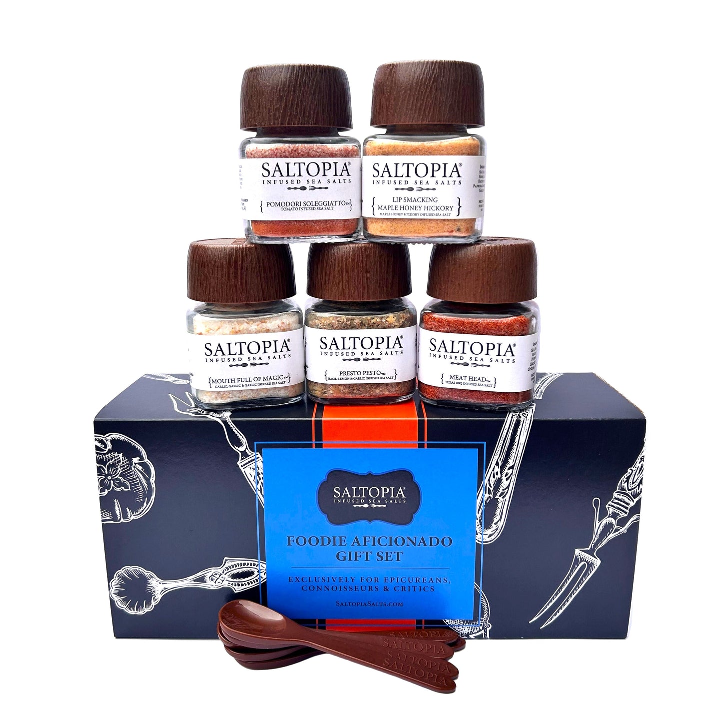 Gift Set for Epicureans, Connoisseurs & Critics: FOODIE AFICIONADO