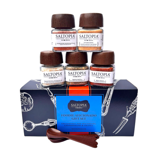 Gift Set for Epicureans, Connoisseurs & Critics: FOODIE AFICIONADO