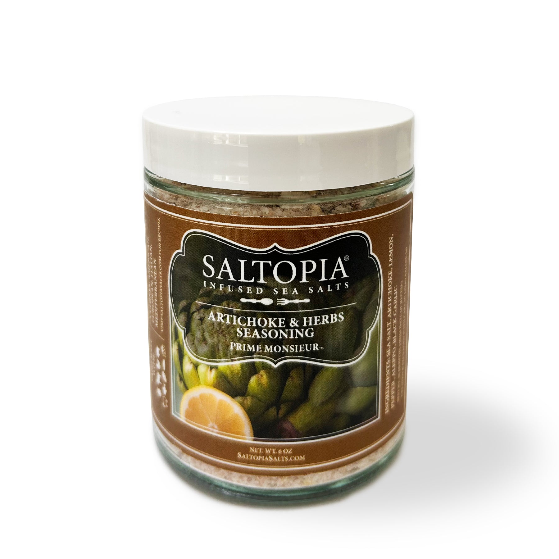 Artichoke, Lemon & Herbs Salt: PRIME MONSIEUR