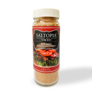 16oz bulk jar of BLT Seasoning with natural smoke, kale, and tomato for smoky flavor on eggs, chicken, and popcorn.