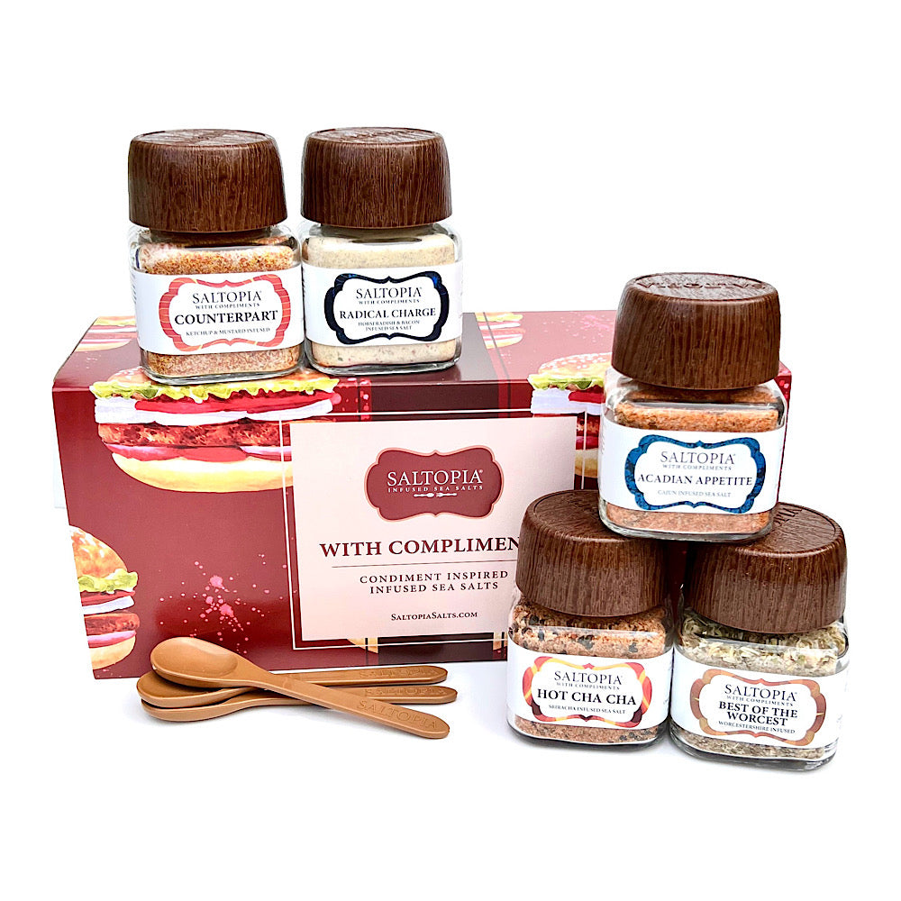 Condiment Lovers Gift Set: WITH COMPLIMENTS