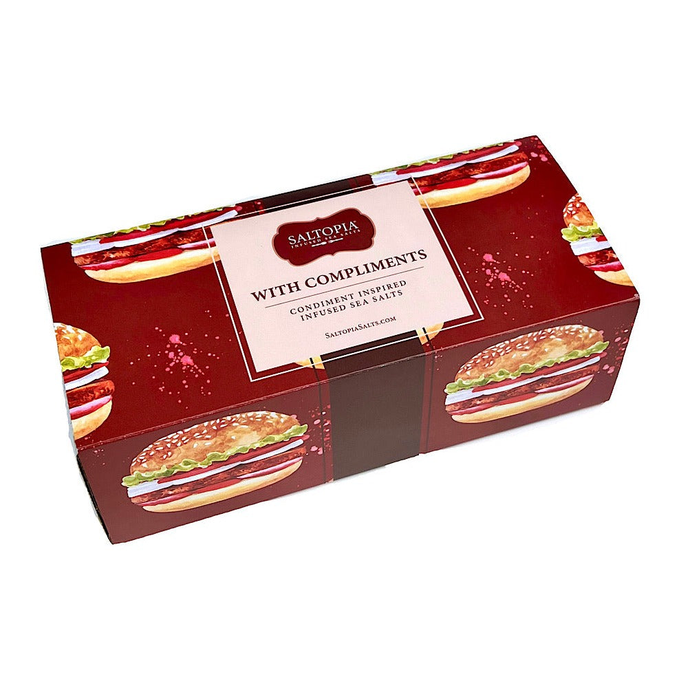 Condiment Lovers Gift Set: WITH COMPLIMENTS