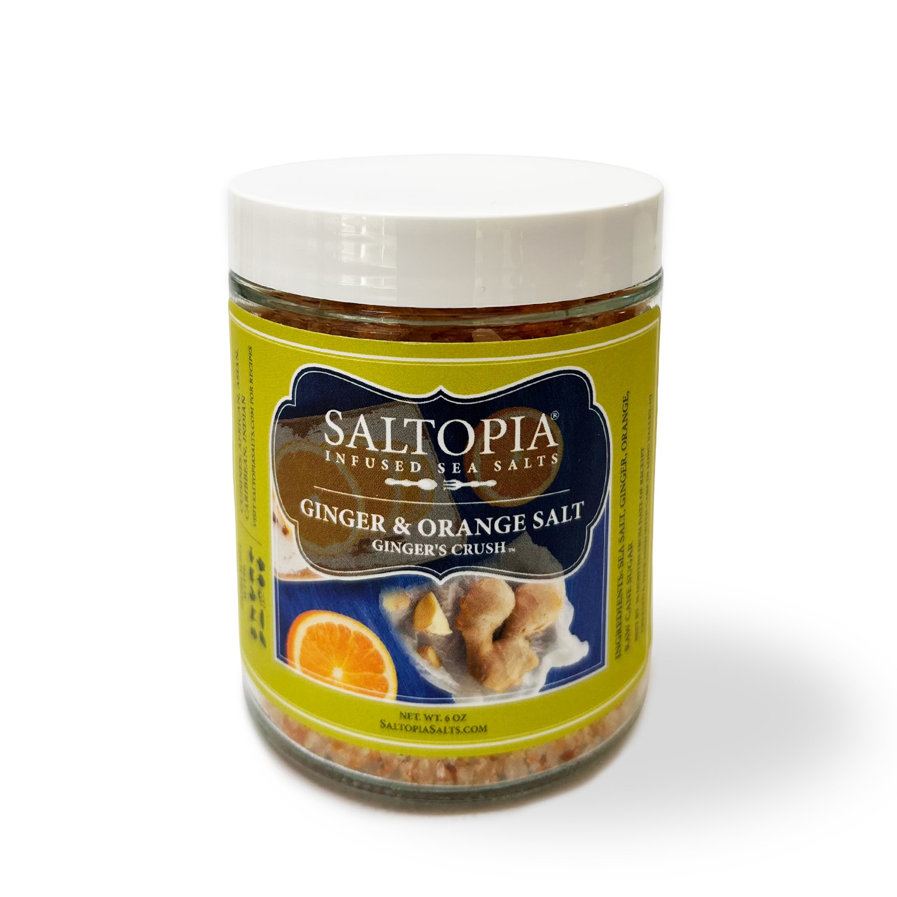 Orange & Ginger Salt: GINGER'S CRUSH