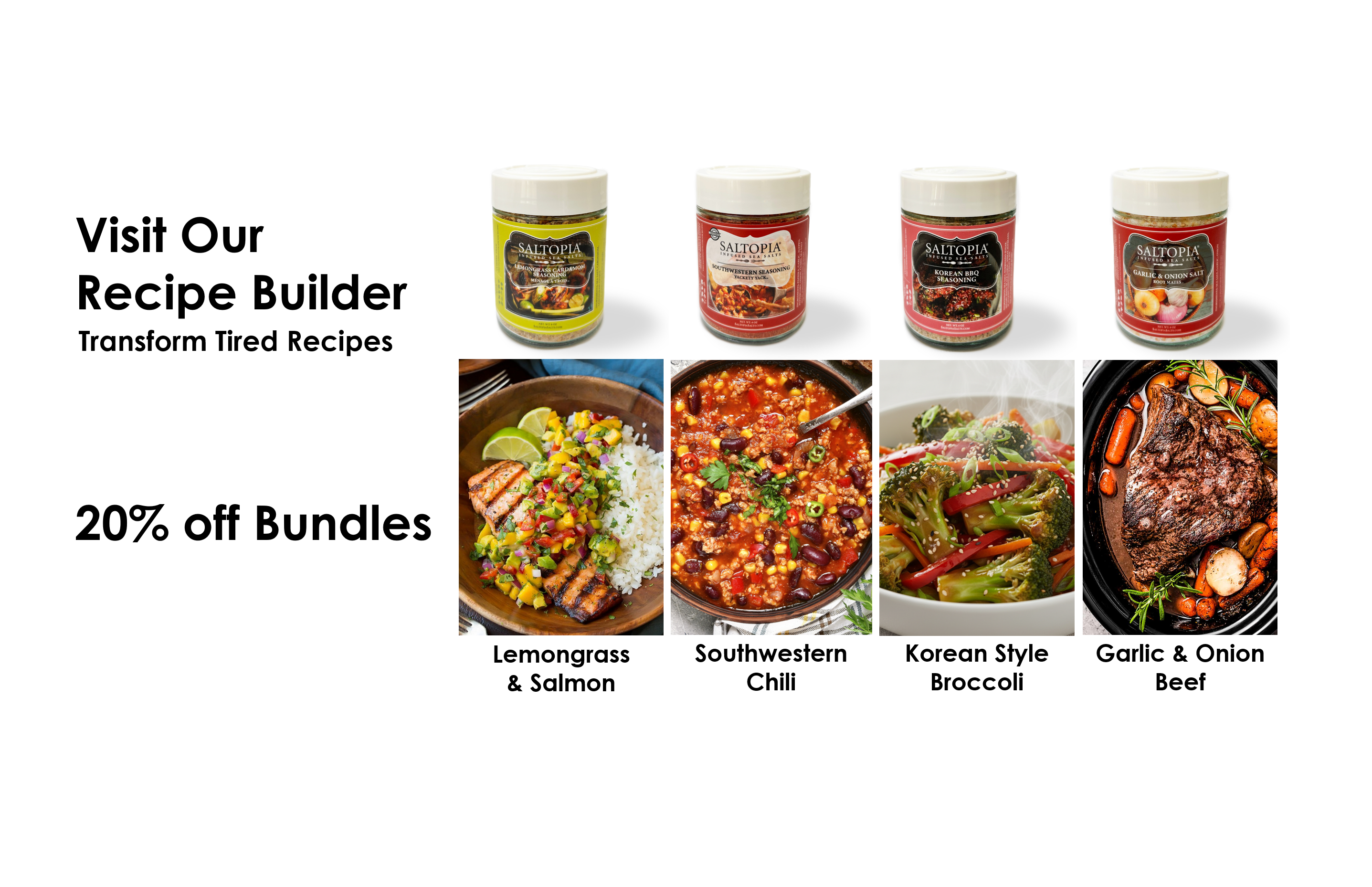 SALTOPIA Infused Sea Salts