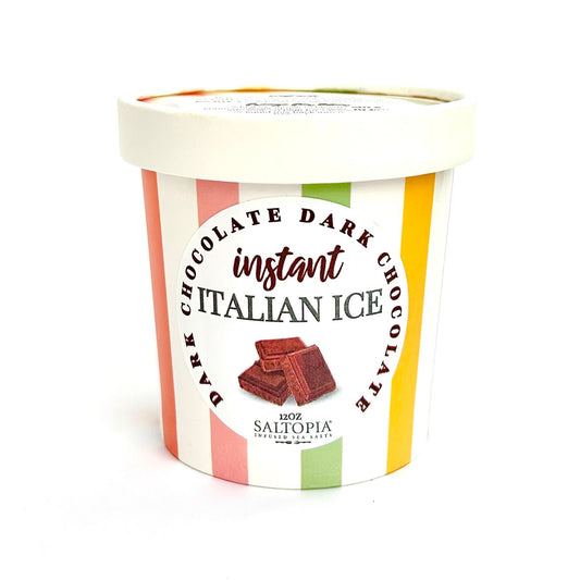 DARK CHOCOLATE Instant Italian Ice
