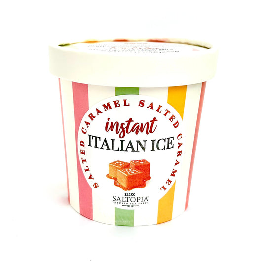 SALTED CARAMEL Instant Italian Ice