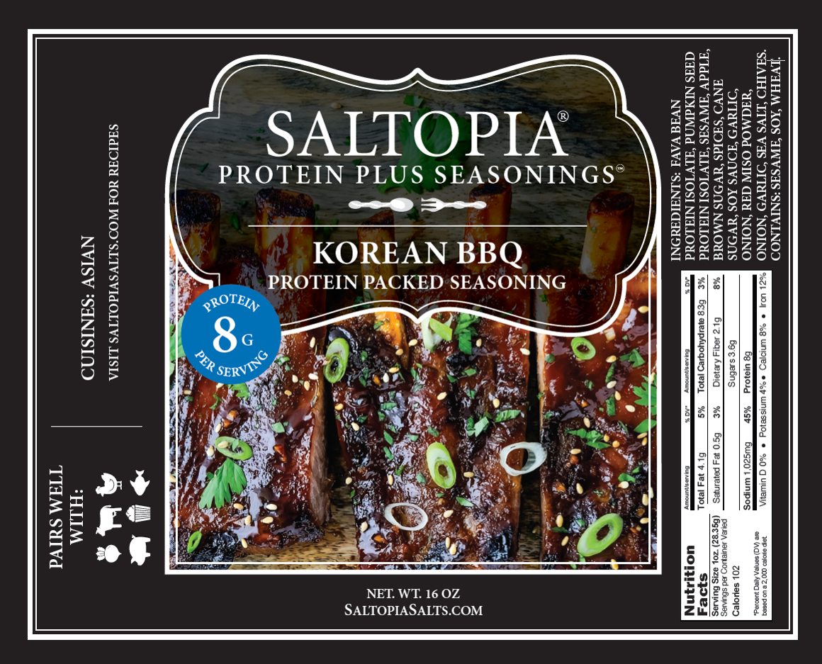 Korean BBQ Protein Seasoning