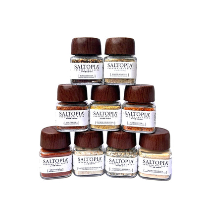 Let's Meat Seasoning: Ultimate Carnivore Salts 28 Piece Gift Set