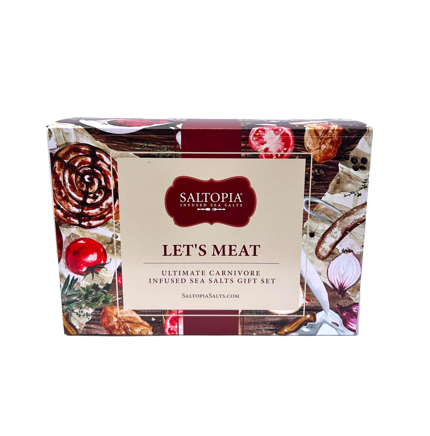 Let's Meat Seasoning: Ultimate Carnivore Salts 28 Piece Gift Set