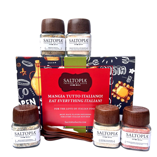 Italian Food Lovers 5 Jar Gift Set: MANGIA TUTTO ITALIANO