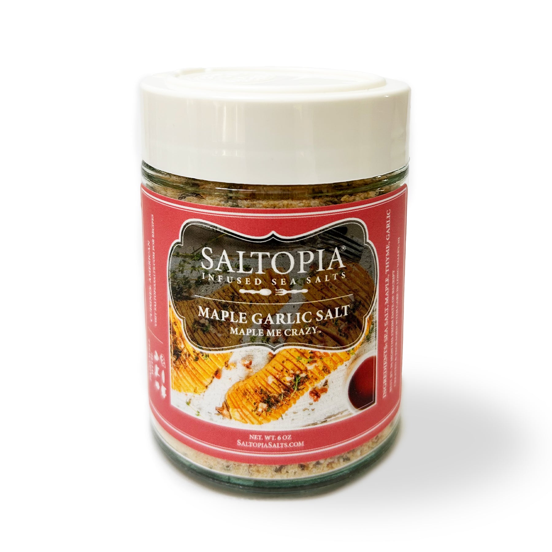 Maple Garlic & Thyme Salt: MAPLE ME CRAZY