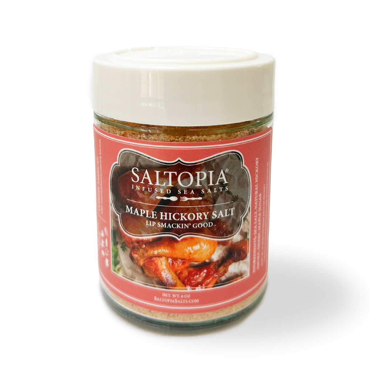 Maple Salt Hickory Maple Salt - LIP SMACKING GOOD Sweet Smoky Infused Sea Salt ...