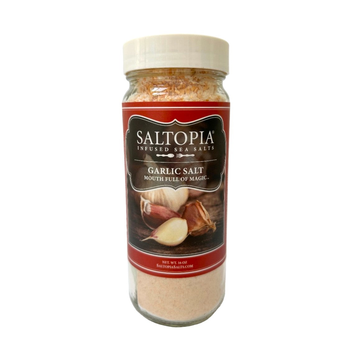 Garlic Salt: MOUTH FULL OF MAGIC 16oz