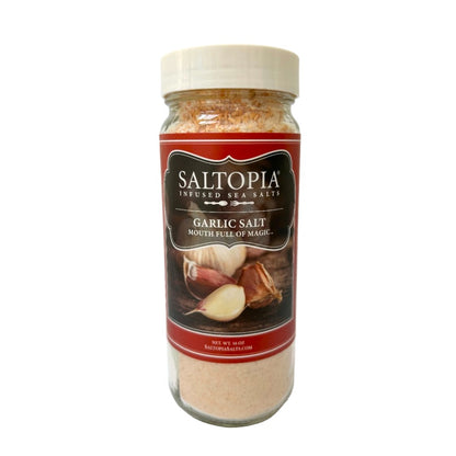 Garlic Salt: MOUTH FULL OF MAGIC 16oz