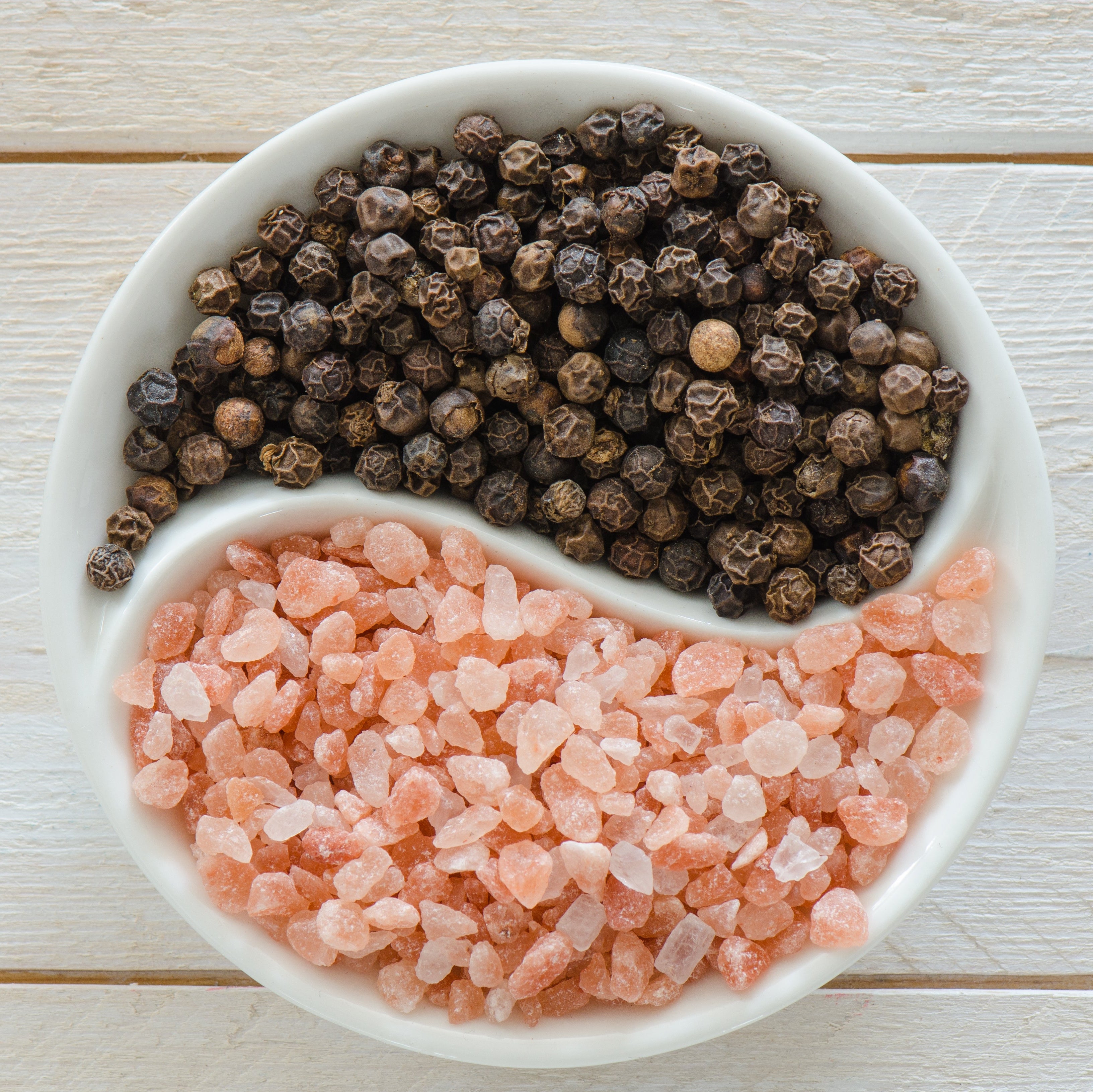 Pink Himalayan & Gourmet Peppercorn Grinder Set - 24oz Refillable