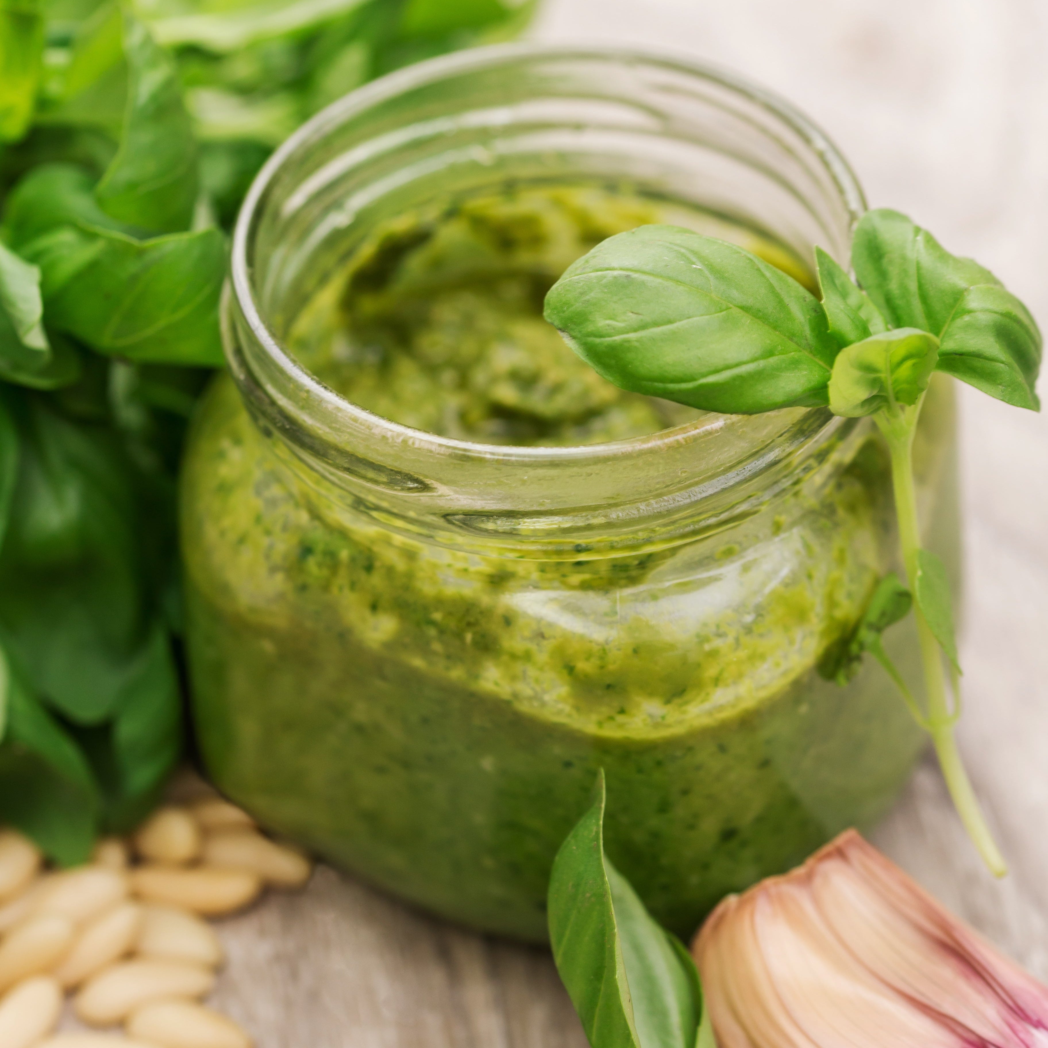Basil, Garlic & Lemon Salt: PRESTO PESTO