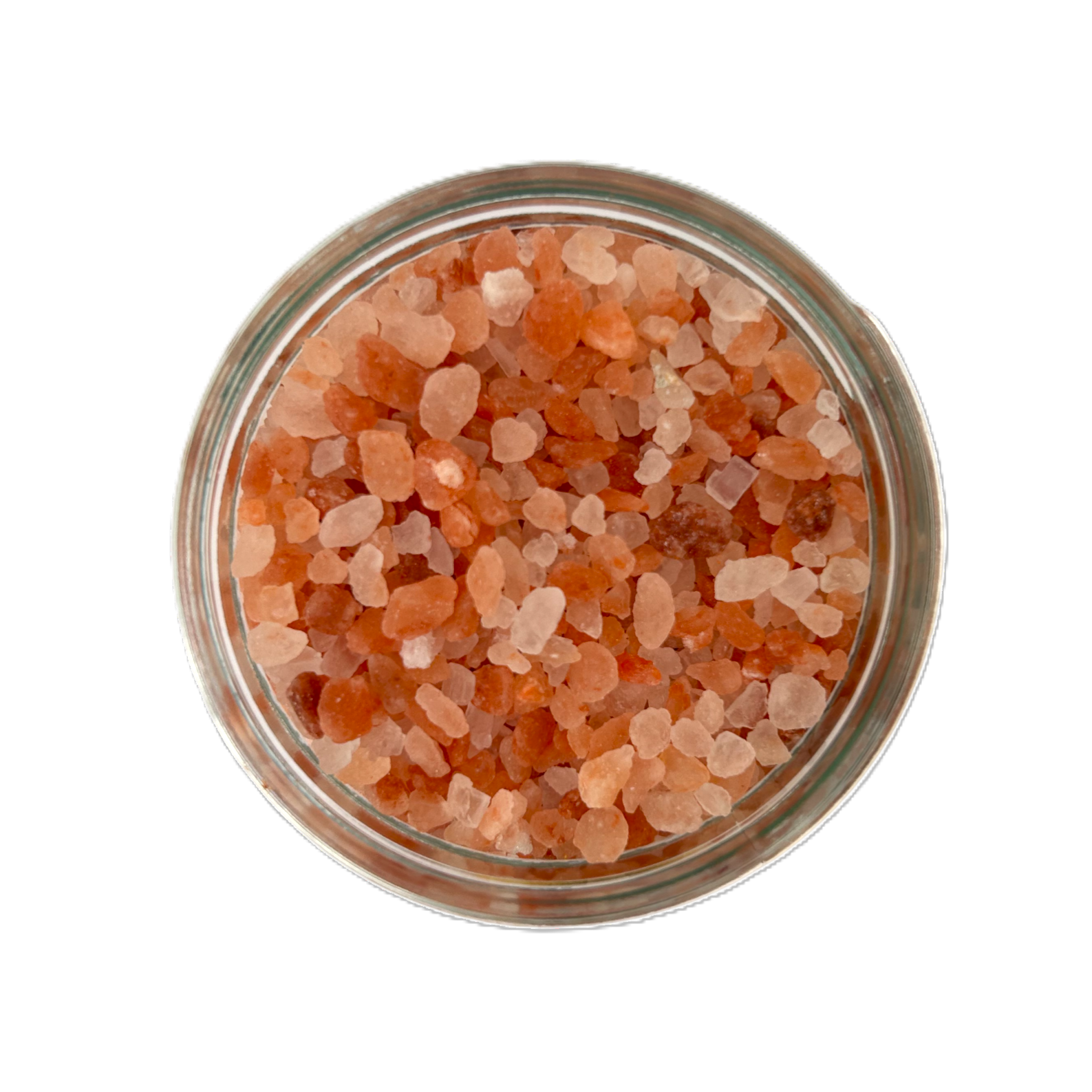 HIMALAYAN PINK coarse grain 8oz refillable grinder