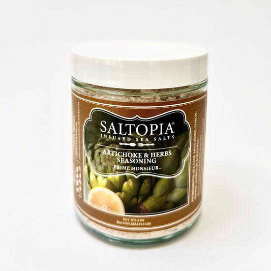 Artichoke, Lemon & Herbs Salt: PRIME MONSIEUR