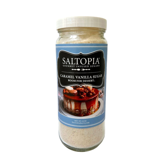 Vanilla Bean & Salted Caramel Sugar: ROOM FOR DESSERT