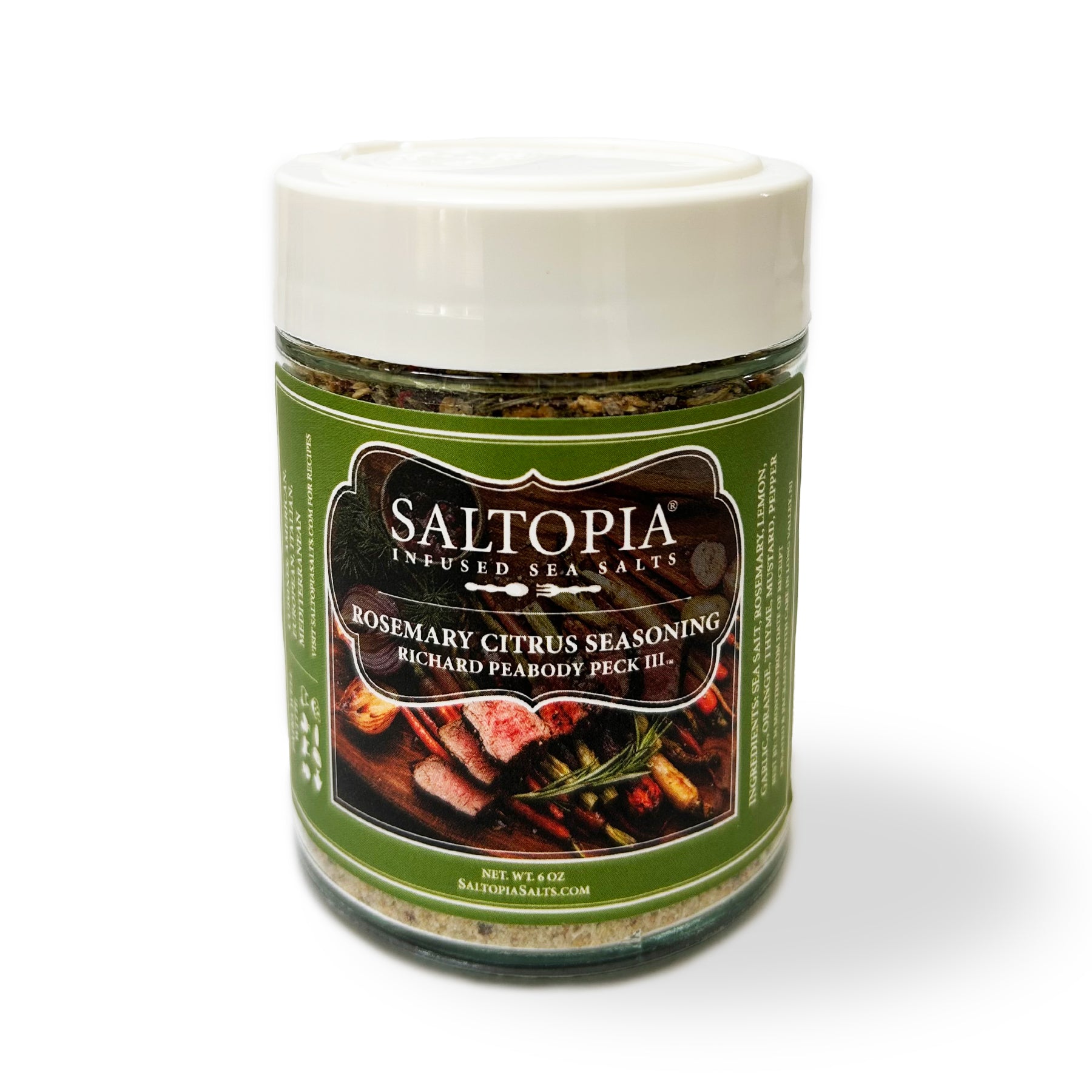 Rosemary, Citrus & Herbs Salt: RICHARD PEABODY PECK III