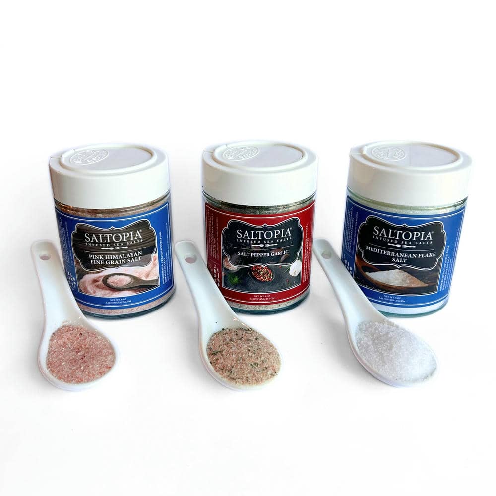 Gourmet Sea Salt Gift Set | 3-Pack | SALTOPIA – SALTOPIA Infused