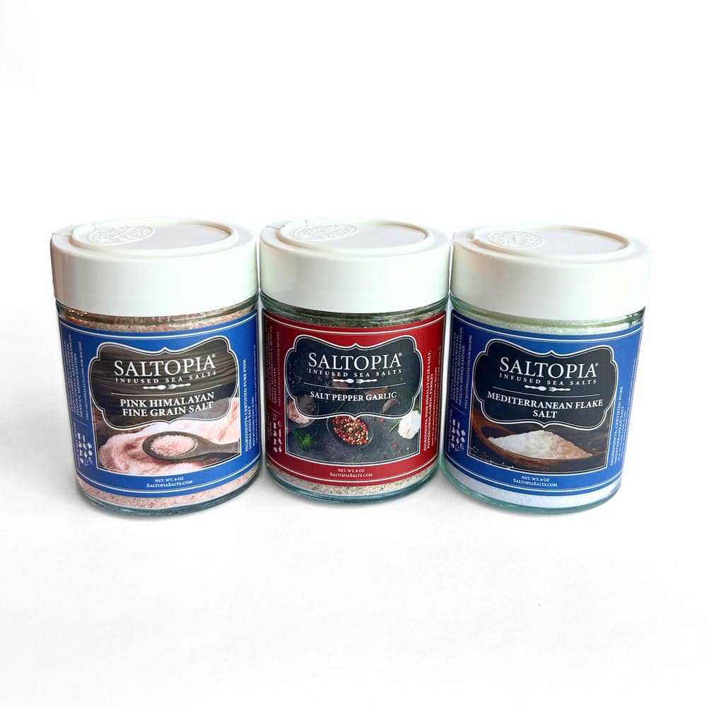 Gourmet Sea Salt Gift Set | 3-Pack | SALTOPIA – SALTOPIA Infused