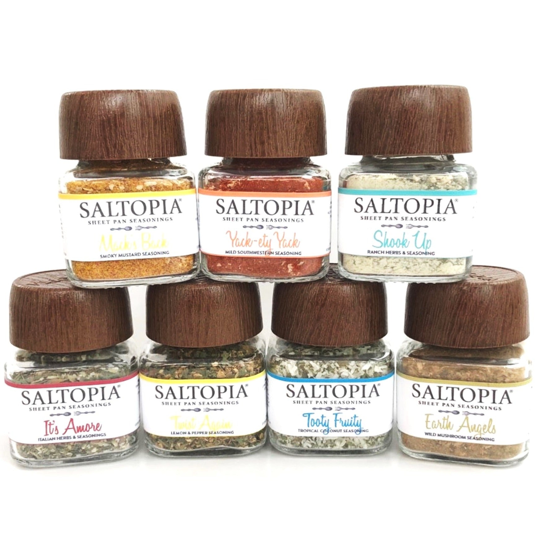 Sing with Flavor Sheet Pan Seasoning Gift Set: Low Sodium Meal Makers