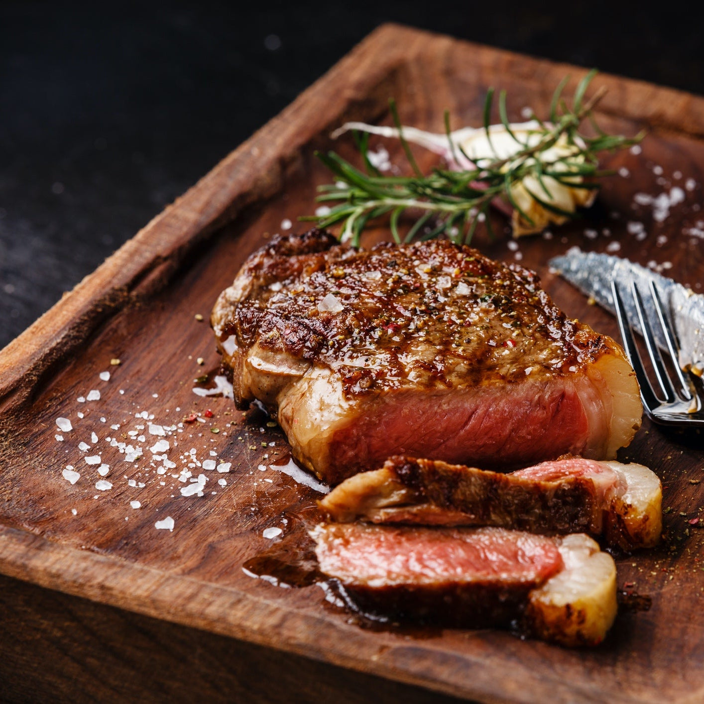 Garlic Salt, Caramelized Black Garlic: BLACK MAGIC