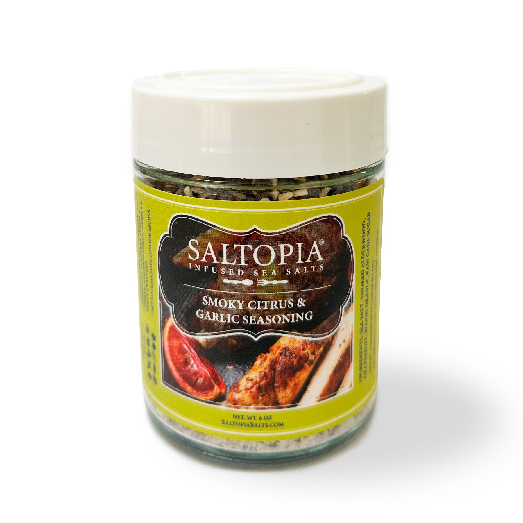 Smoked Alderwood, Grapefruit & Garlic Salt