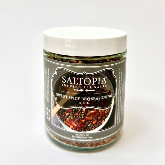 Alderwood Smoke, Habañero, Garlic, Onion & Brown Sugar Salt: STUD